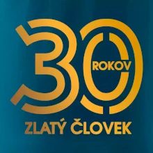 30 rokov zlatý človek