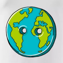 Planéta krajiny gombík (Pecka design)