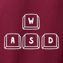 WASD klávesy - prso