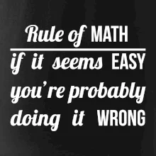 Rule of math