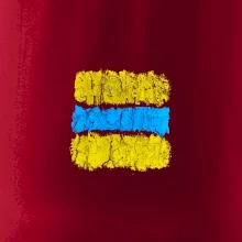 Turistická Cyklo značka - žlto modrá