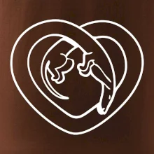 Jazvečík srdca - obrys