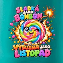 Sladké duhové lízátko s výbušnou náladou