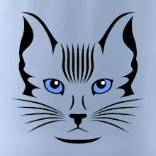 Mačka hlava skica Mačka hlava skica