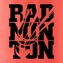 Badminton nápis Badminton nápis