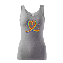 Srdce pride dúha kreslená Srdce pride dúha kreslená