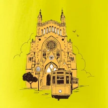 Mallorca - katedrála a električka