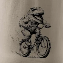 Naštvaný Dinosaurus na bicykli Naštvaný Dinosaurus na bicykli