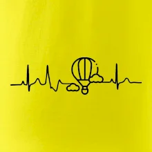 EKG lietanie balónom