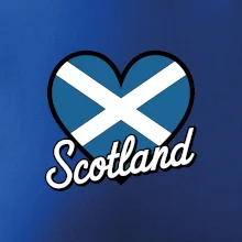 Scotland Srdce s vlajkou