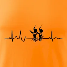 EKG synchronizované plávanie