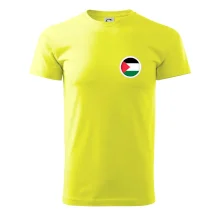 Palestína vlajka prsník