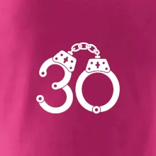 Narodeninové tričko pre policajta - putá 30