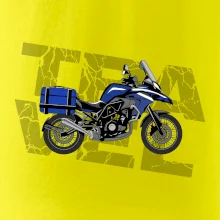 Cestovná enduro modrá