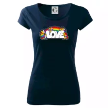 Love s dúhou v pozadí