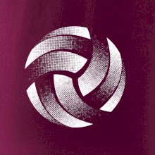 Volejbalová lopta tlačový design