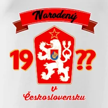 Československo - Narodený - Vlastný ročník
