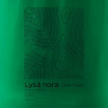 Lysá hora - vrstevnice v obdĺžniku