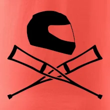 Cestná helma / barle