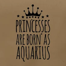 Princesses are born as Aquarius - Vodnár