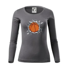 Basketbal lopta v triku