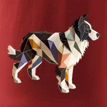 Border kólia zlepená z papiera