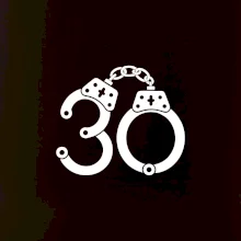 Narodeninové tričko pre policajta - putá 30