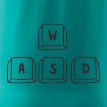 WASD klávesy - prso