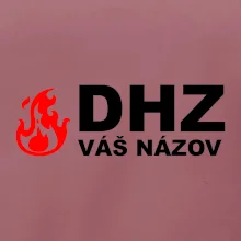 DHZ (oheň, názov sboru - vlastný nápis)