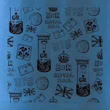 Britská pošta ikony