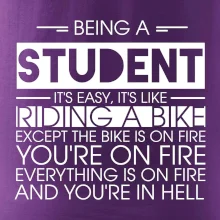 Being a student - bike