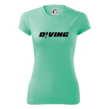 Diving nápis potápač