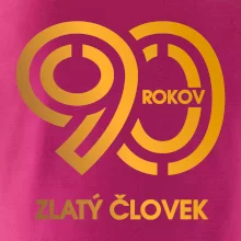 90 rokov zlatý človek