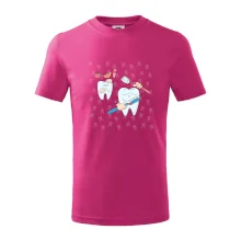 Zubárske tričko - kefka a jedlo