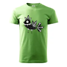 Vtáčik čiernobiely folklór