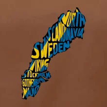 Mapy - názvy miest - Švédsko