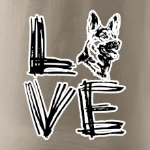 Nemecký ovčiak love
