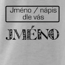 Folklór - meno - nápis