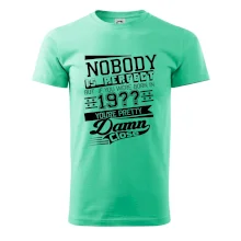 Nobody is perfect - Vlastný ročník