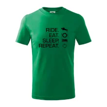 Ride Eat Sleep Repeat Kôň