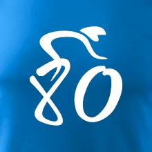 Cyklista oslavuje osemdesiatiny  (80)