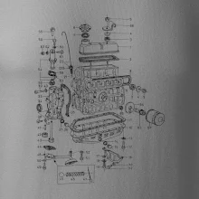 Motor škoda 105-136