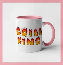 Grill King ohnivý nápis