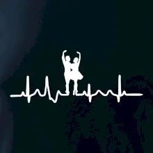 EKG tanec - pár