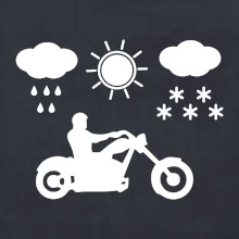 Motorkár za každého počasia - chopper