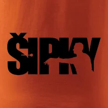 Šípky - nápis so šípkarom