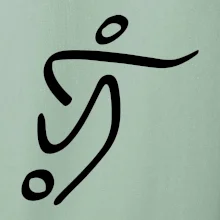 Fotbalista silueta Fotbalista silueta