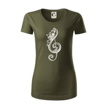 Husľový kľúč kvety Husľový kľúč kvety