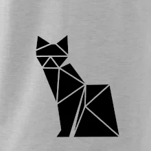 Origami mačka z boku