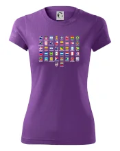 Vlajky štátov - Amerika